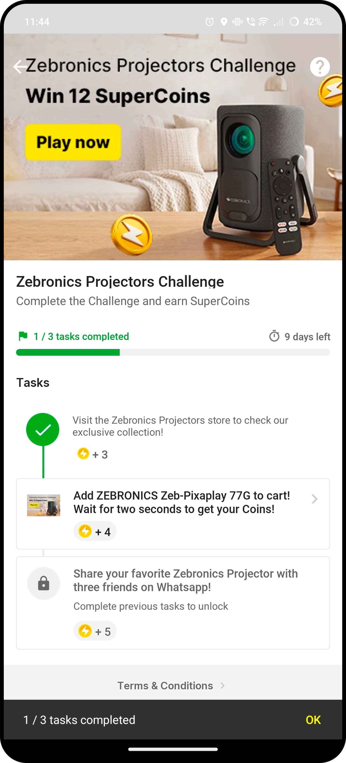 Flipkart Reward-Based Engagement